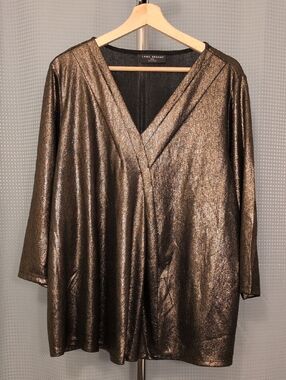 🎵Lane Bryant Bronze Top🎵